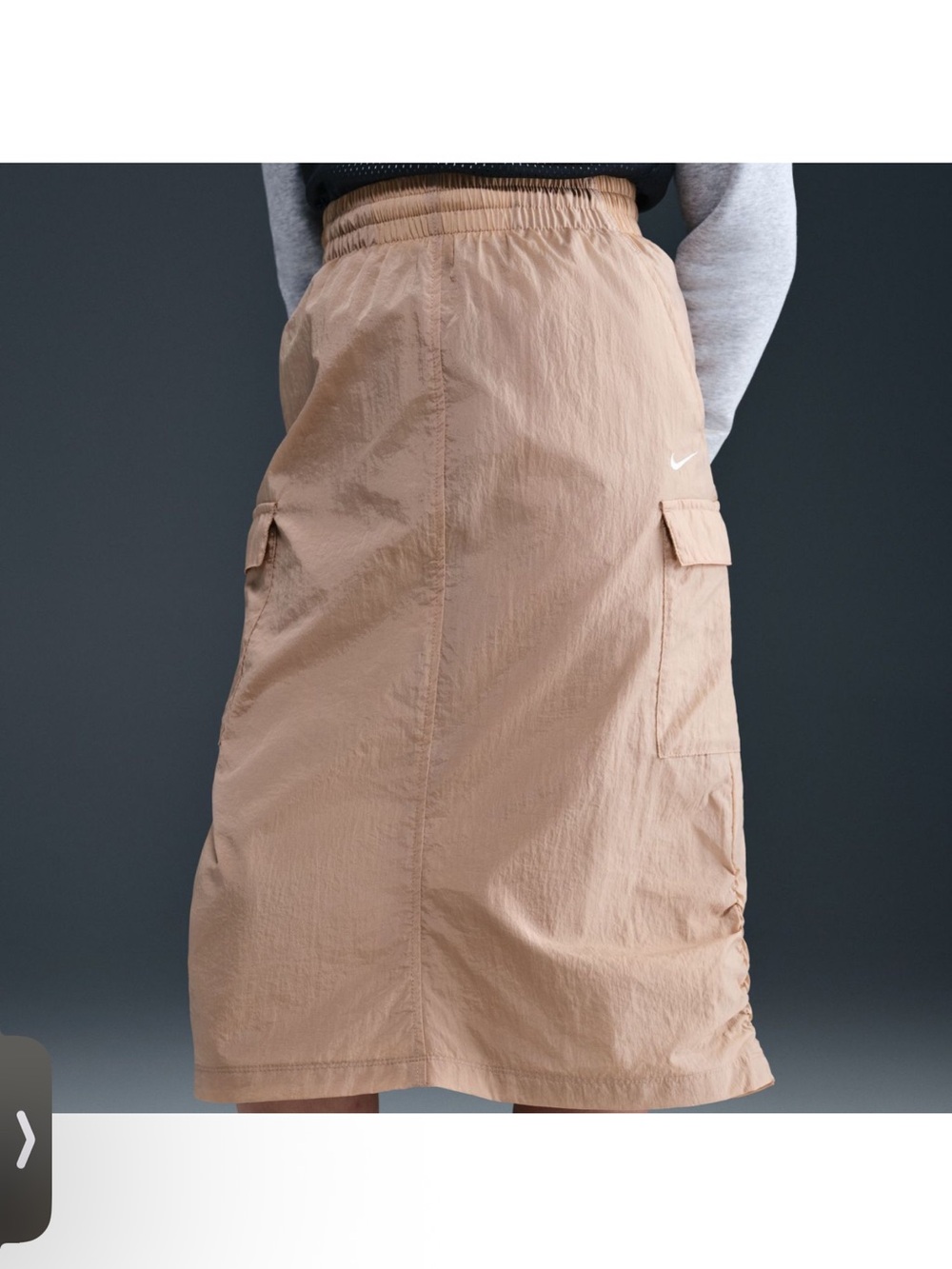 NWT Nike Girls Cargo Skirt Size Large - Picture 2 of 4